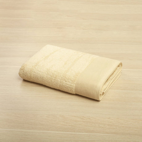 Toalla de Cuerpo Modha Beige 70x140cm Fondo Entero - TOALLAS | Bylmo