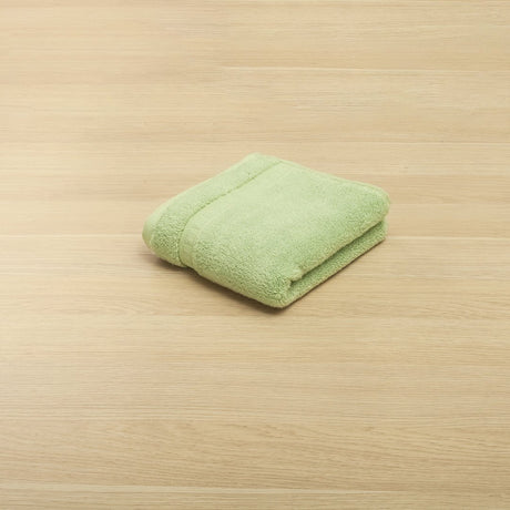 Toalla de Manos Bamboo Verde Manzana 40x70cm Fondo Entero - TOALLAS | Bylmo