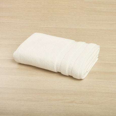 Toalla de Manos Bamboo Blanco 40x70cm Fondo Entero - TOALLAS | Bylmo