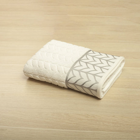 Toalla de Cuerpo Roma Plateado 70x140cm Fondo Entero - TOALLAS | Bylmo