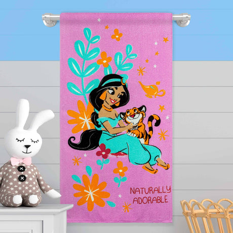 Toalla Infantil de Cuerpo Jazmin y su Tigre Multicolor 60x120cm Disney - TOALLAS | Bylmo