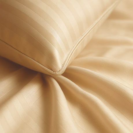 Juego de Sábanas Polialgodon Beige Claro Para Cama Doble 140 X 190 Cm Antiácaros y Antiarrugas - SABANAS | Bylmo