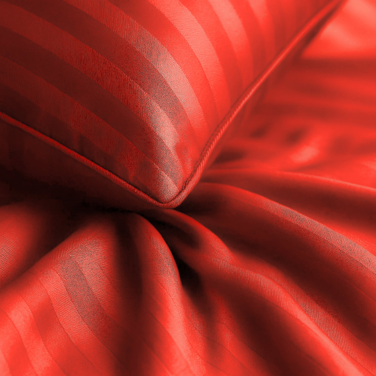 Juego de Sábanas Polialgodon Rojo Para Cama Doble 140 X 190 Cm Antiácaros y Antiarrugas - SABANAS | Bylmo