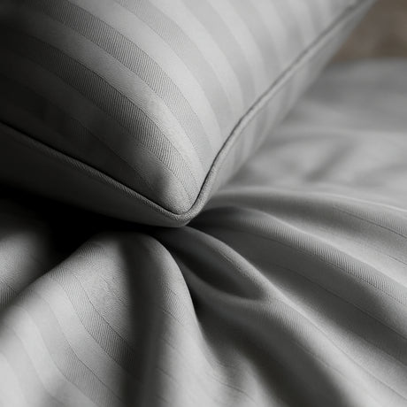 Juego de Sábanas Polialgodon Gris Oscuro Para Cama Semidoble 120 X 190 Cm Antiácaros y Antiarrugas - SABANAS | Bylmo