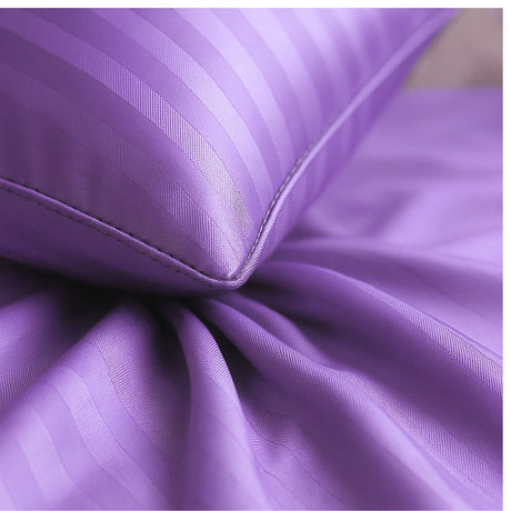 Juego de Sábanas Polialgodon Lila Para Cama Semidoble 120 X 190 Cm Antiácaros y Antiarrugas - SABANAS | Bylmo