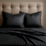 Juego de Sábanas Polialgodon Negro Para Cama Sencilla 100 X 190 Cm Antiácaros y Antiarrugas - SABANAS | Bylmo