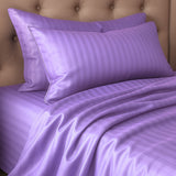 Juego de Sábanas Polialgodon Lila Para Cama Sencilla 100 X 190 Cm Antiácaros y Antiarrugas - SABANAS | Bylmo