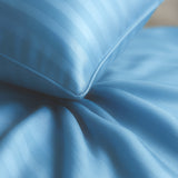 Juego de Sábanas Polialgodon Azul Celeste Para Cama Queen 160 X 190 Cm Antiácaros y Antiarrugas - SABANAS | Bylmo