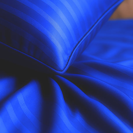 Juego de Sábanas Polialgodon Azul Rey Para Cama Queen 160 X 190 Cm Antiácaros y Antiarrugas - SABANAS | Bylmo