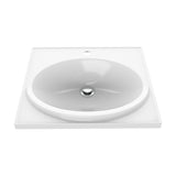 Kit Mueble con Lavamanos Flotante Godai Mitte Tambo 48x48cm Individual con Lavamanos de Sobreponer y con Un Cajón - MUEBLES PARA LAVAMANOS | Bylmo