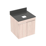 Mueble para Lavamanos Flotante Basico Soder Mali 48x48cm Individual con Mesón de Quartzone - MUEBLES PARA LAVAMANOS | Bylmo