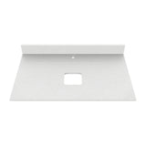 Mueble para Lavamanos Flotante Viteli Soder Mali 79x48cm Individual con Mesón de Quartzone y con Dos Cajones - MUEBLES PARA LAVAMANOS | Bylmo