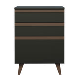 Mueble Inferior de Cocina Reims Negro 60x83cm con Mesón de Madera Aglomerada Mdp y sin Estufa - MUEBLES INFERIORES DE COCINA | Bylmo