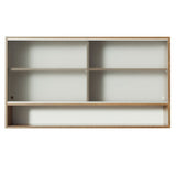 Mueble Superior de Cocina Glamy Marron 120x66cm con Cinco Entrepaños y con Dos Puertas - MUEBLES SUPERIORES DE COCINA | Bylmo