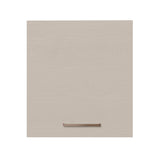 Mueble Superior de Cocina Agata Marron y Crema 60x66cm con Dos Entrepaños y con Una Puerta - MUEBLES SUPERIORES DE COCINA | Bylmo