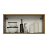 Mueble Superior de Cocina Glamy Marron 70x33cm con Un Entrepaño y con Una Puerta - MUEBLES SUPERIORES DE COCINA | Bylmo