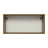 Mueble Superior de Cocina Glamy Marron y Blanco 70x33cm con Un Entrepaño y con Una Puerta - MUEBLES SUPERIORES DE COCINA | Bylmo