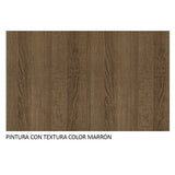 Cocina Integral Esquinero Modular Emilly Song Marron 261x186cm con Mesón de Madera Aglomerada Mdp sin Estufa con Un Cajón y con Catorce Entrepaños - COCINAS | Bylmo