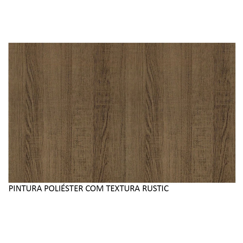 Cocina Integral Modular Emilly Cafe Oscuro 105x186cm con Mesón de Madera Aglomerada Mdp sin Estufa con Un Cajón y con Cinco Entrepaños - COCINAS | Bylmo