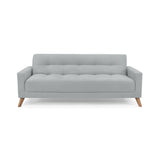 Sofá Cama Sahara Plata 206x82cm De Tres Puestos Reclinable y con Apoya Brazos - SOFAS Y POLTRONAS | Bylmo