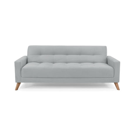 Sofá Cama Sahara Plata 206x82cm De Tres Puestos Reclinable y con Apoya Brazos - SOFAS Y POLTRONAS | Bylmo