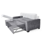 Sofá en L Atlas Gris 220x92cm De Tres Puestos Reclinable con Almacenamiento Derecho y con Apoya Brazos - SOFAS Y POLTRONAS | Bylmo