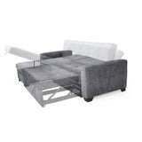 Sofá en L Atlas Gris 220x92cm De Tres Puestos Reclinable con Almacenamiento Derecho y con Apoya Brazos