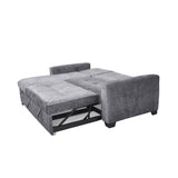 Sofá en L Atlas Gris 220x92cm De Tres Puestos Reclinable con Almacenamiento Derecho y con Apoya Brazos - SOFAS Y POLTRONAS | Bylmo