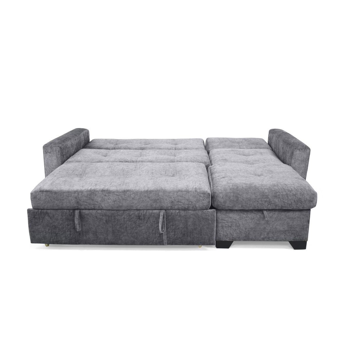 Sofá en L Atlas Gris 220x92cm De Tres Puestos Reclinable con Almacenamiento Izquierdo y con Apoya Brazos - SOFAS Y POLTRONAS | Bylmo