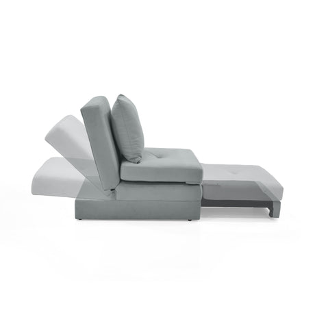 Poltrona Torino Plata 78x86cm De Un Puesto Reclinable - SOFAS Y POLTRONAS | Bylmo