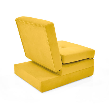 Poltrona Torino Mostaza 78x86cm De Un Puesto Reclinable - SOFAS Y POLTRONAS | Bylmo