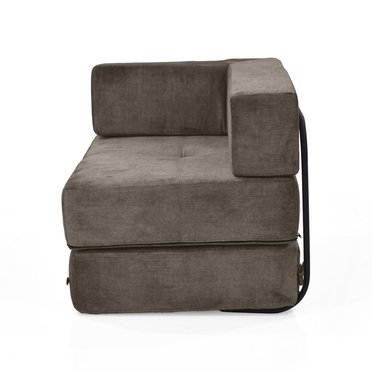 Poltrona Nablus Taupe 96x68cm De Un Puesto y con Apoya Brazos - SOFAS Y POLTRONAS | Bylmo