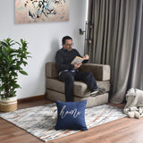 Poltrona Nablus Taupe 96x68cm De Un Puesto y con Apoya Brazos - SOFAS Y POLTRONAS | Bylmo