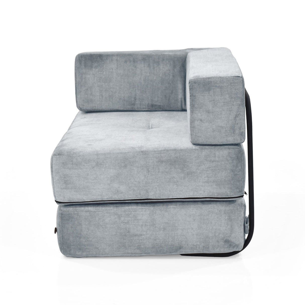 Poltrona Nablus Plata 96x68cm De Un Puesto y con Apoya Brazos - SOFAS Y POLTRONAS | Bylmo
