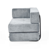 Poltrona Nablus Plata 96x68cm De Un Puesto y con Apoya Brazos - SOFAS Y POLTRONAS | Bylmo