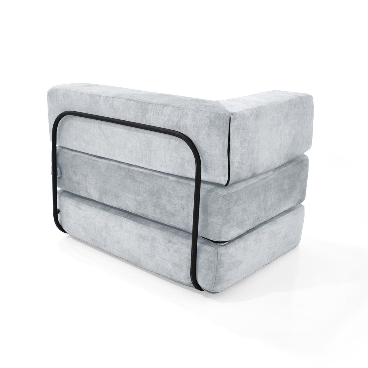 Poltrona Nablus Plata 96x68cm De Un Puesto y con Apoya Brazos - SOFAS Y POLTRONAS | Bylmo