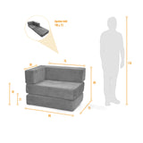 Poltrona Nablus Plata 96x68cm De Un Puesto y con Apoya Brazos - SOFAS Y POLTRONAS | Bylmo