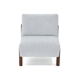 Poltrona Dubi Plata 63x73cm De Un Puesto y sin Apoya Brazos - SOFAS Y POLTRONAS | Bylmo