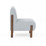 Poltrona Dubi Plata 63x73cm De Un Puesto y sin Apoya Brazos - SOFAS Y POLTRONAS | Bylmo