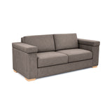 Sofá Montenegro Taupe 207x82cm De Tres Puestos y con Apoya Brazos - SOFAS Y POLTRONAS | Bylmo