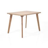 Mesa de Comedor Lugo Matiz Oasis 110x76cm Cuadrado de Cuatro Puestos sin Sillas - COMEDORES | Bylmo