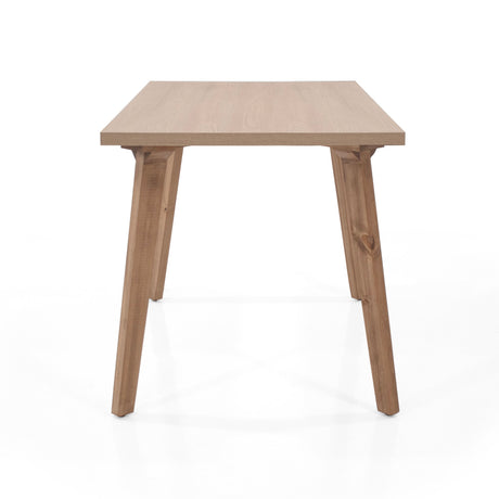 Mesa de Comedor Lugo Matiz Oasis 110x76cm Cuadrado de Cuatro Puestos sin Sillas - COMEDORES | Bylmo