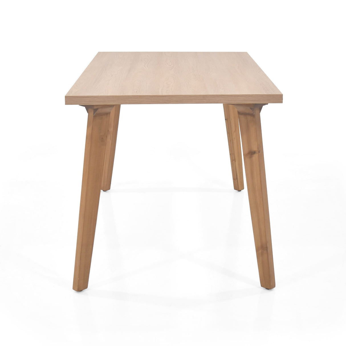 Mesa de Comedor Lugo Matiz Oasis 138x76cm Cuadrado de Seis Puestos sin Sillas - COMEDORES | Bylmo