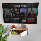 Repisa Innova Blanco 60x18cm con Un Cajón