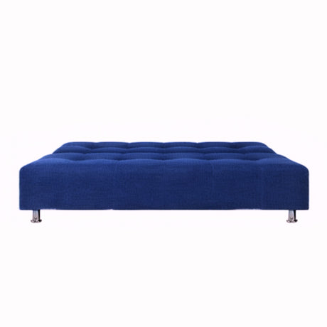 Sofá Cama Milan Petróleo 180x30cm de Tres Puestos Reclinable Con Tapizado Acolchado y Antifluido - SOFAS Y POLTRONAS | Bylmo