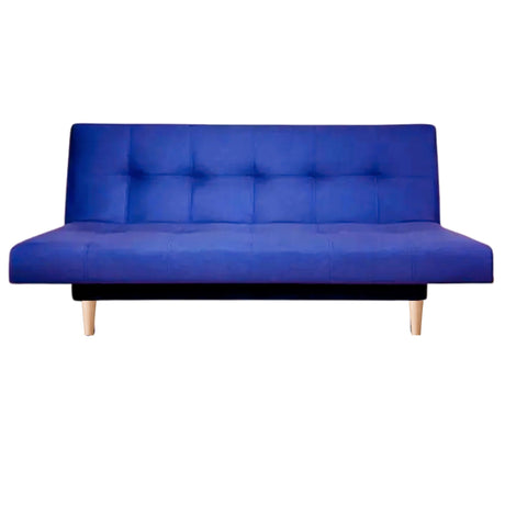 Sofá Cama Manchesster Petróleo 170x30cm de Tres Puestos Reclinable Con Tapizado Acolchado y Antifluido - SOFAS Y POLTRONAS | Bylmo