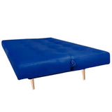 Sofá Cama Manchesster Petróleo 170x30cm de Tres Puestos Reclinable Con Tapizado Acolchado y Antifluido - SOFAS Y POLTRONAS | Bylmo