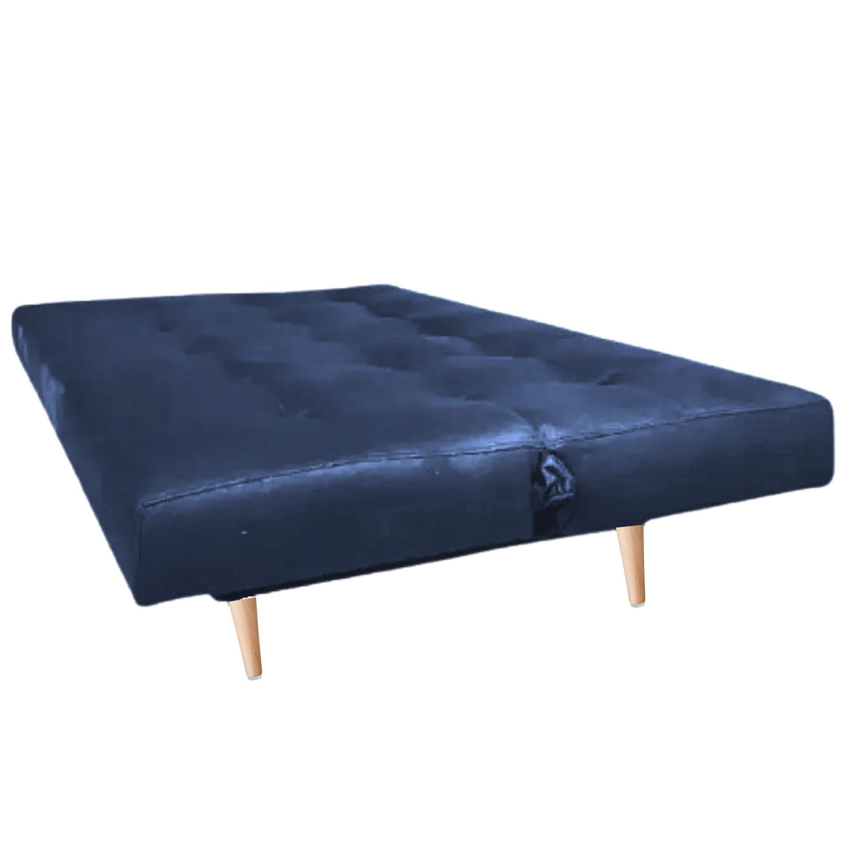 Sofá Cama Manchesster Negro 170x30cm de Tres Puestos Reclinable Con Tapizado Acolchado y Antifluido - SOFAS Y POLTRONAS | Bylmo