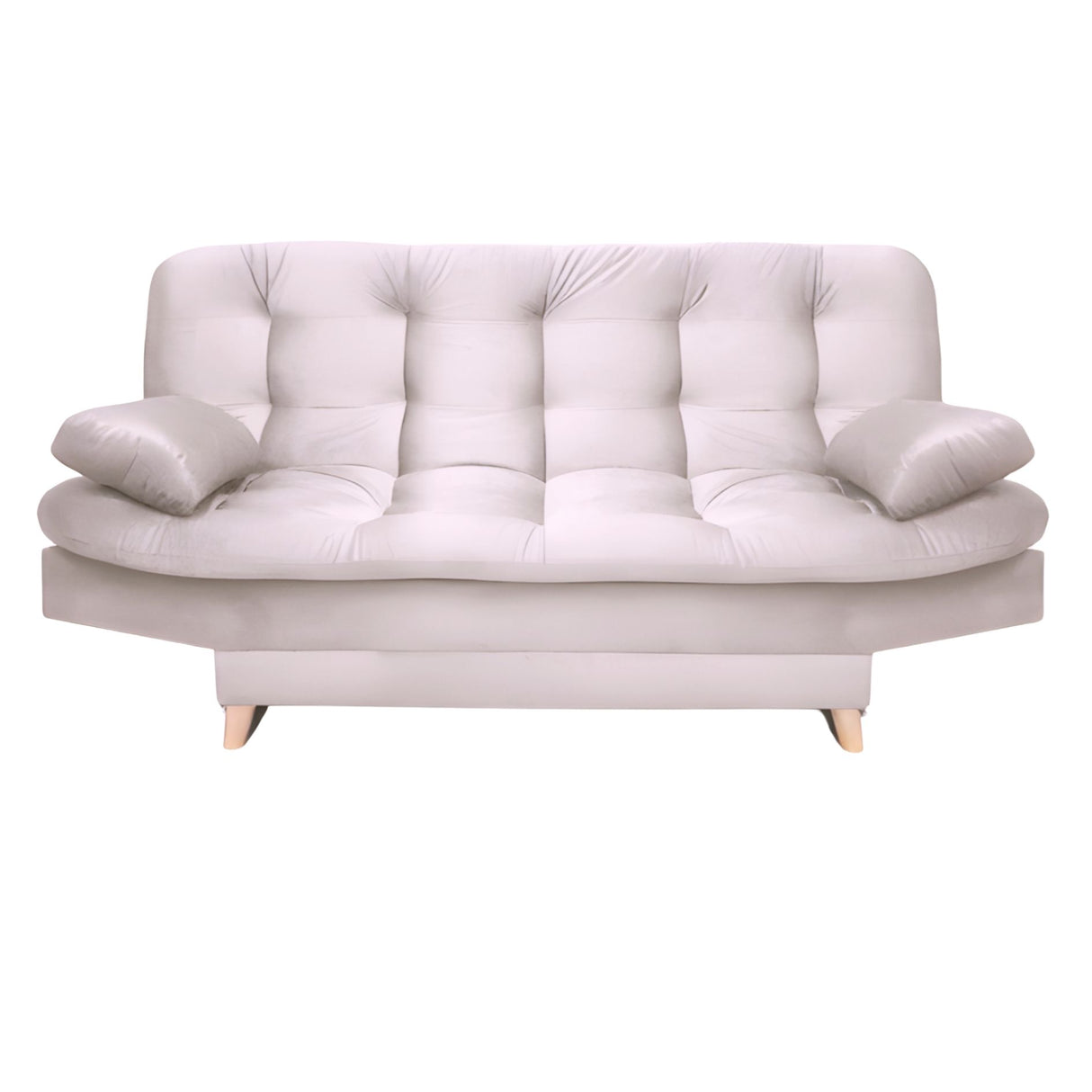 Sofá Cama Magic Palo de Rosa 180x30cm de Tres Puestos Reclinable Con Tapizado Acolchado y Antifluido - SOFAS Y POLTRONAS | Bylmo