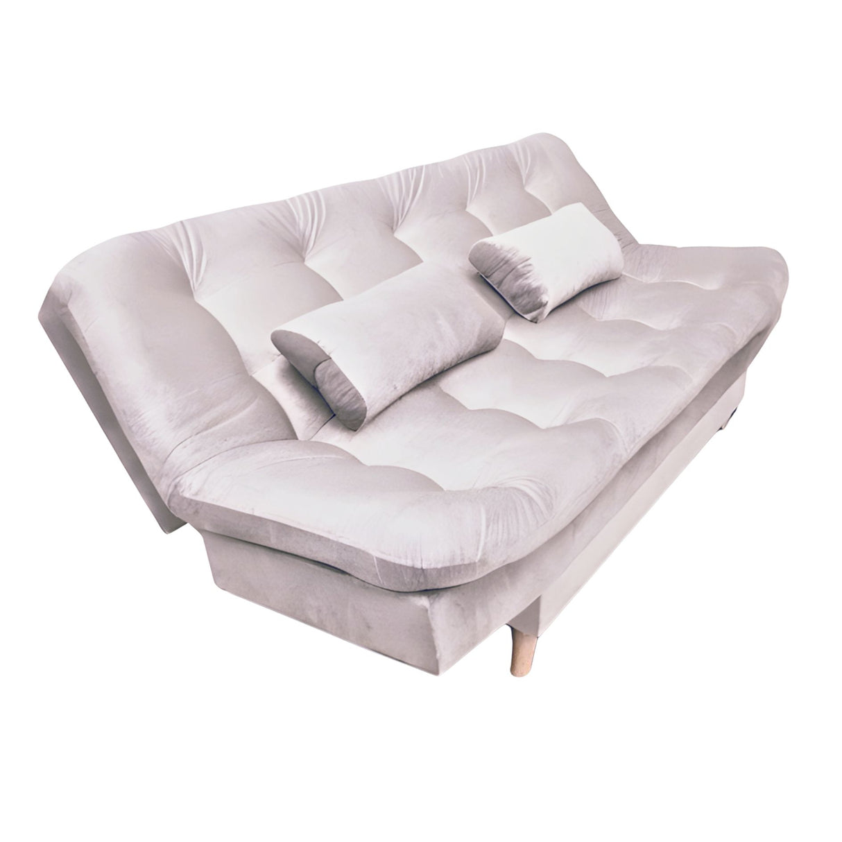 Sofá Cama Magic Palo de Rosa 180x30cm de Tres Puestos Reclinable Con Tapizado Acolchado y Antifluido - SOFAS Y POLTRONAS | Bylmo